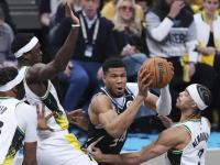 字母哥重要时刻比赛局势复杂，美国队带队取胜！